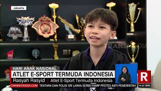 Atlet E-Sport Termuda Indonesia | REDAKSI (22/07/22)