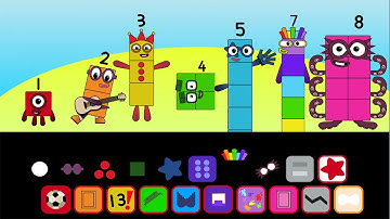 Incredibox  #Sprunki Numberblock  but NORMAL (1- 20)  |  All Reactions - PHASE 15