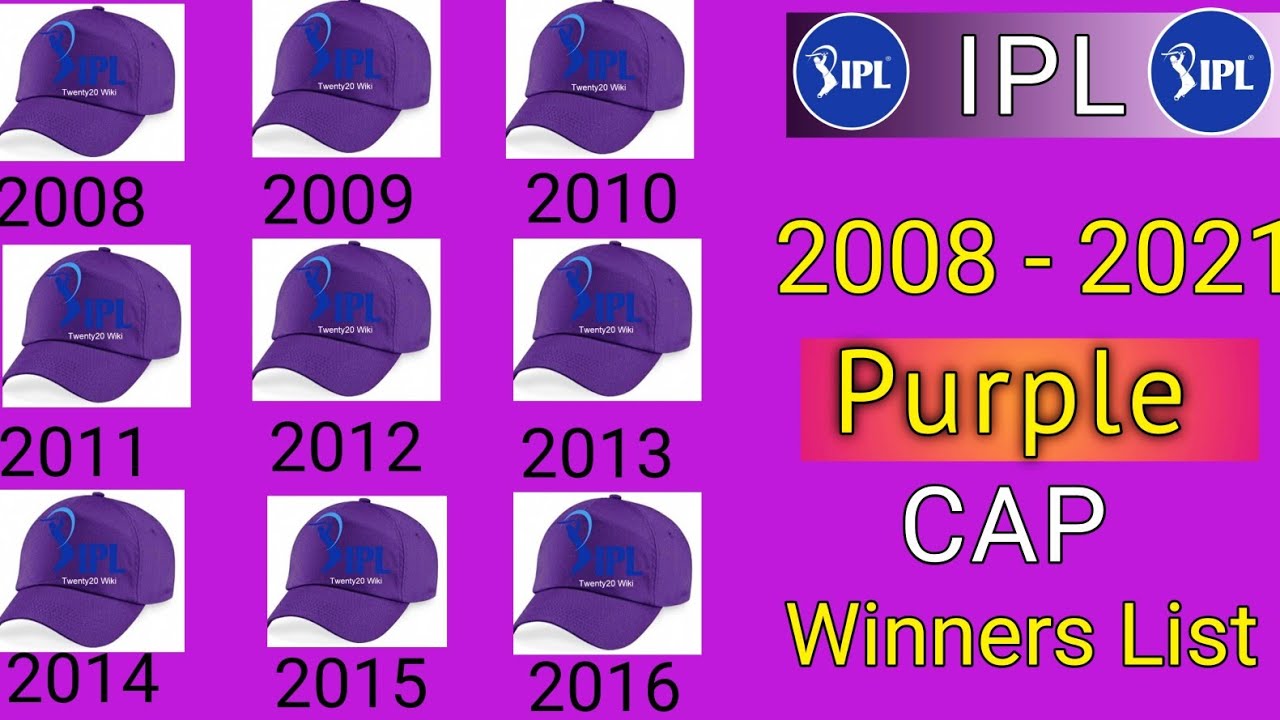 IPL 2008 - 2021 Purple cap winners List | Harshal patel | Bravo | Rp singh | NIRU TELUGU SPORTS |