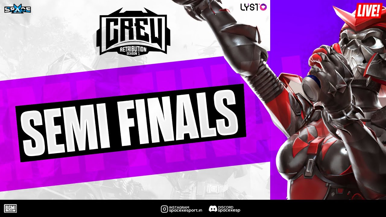 SPACE X ESPORTS PRESENTS CREW RETRIBUTION SEASON 1 SEMI FINALS - YouTube
