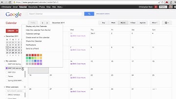 Google Calendar Embedding