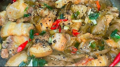 Đổi Vị Bữa Cơm Với Thịt Kho Củ Cải Ngon Cơm Hết Sảy || Món Ngon Dễ Làm Ai Ăn Cũng Khen