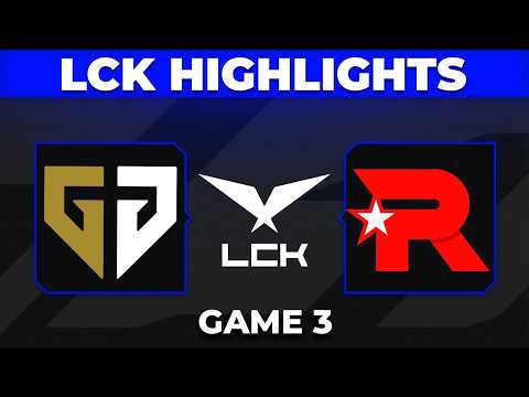 GEN vs KT Game 3 Highlights | LCK 2026 Rounds 3-4 | Gen.G vs KT Rolster