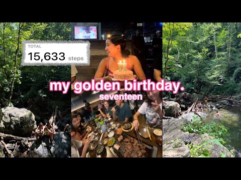 celebrate my 17th birthday with me | hiking, cliff jumping, kbbq
