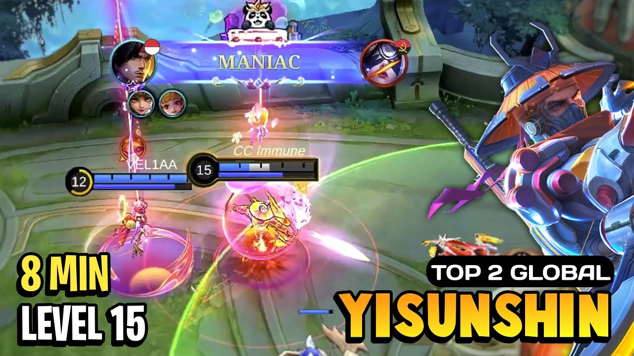 Yss Best Build 2025 [ Yi Sun Shin Top Global Gameplay ] Mobile Legends