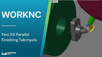 WORKNC - Yeni 5X Parallel Finishing Takımyolu