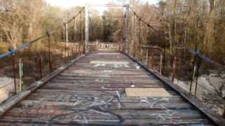 Swinging Bridge in Byram Mississippi
