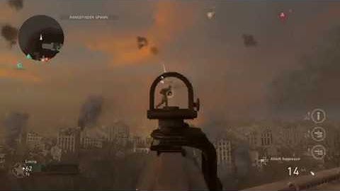 Call of Duty®  WWII Enemy Flying Glitch????