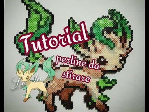 PERLINE DA STIRARE!! // tutorial // POKèmon // Leafeon 