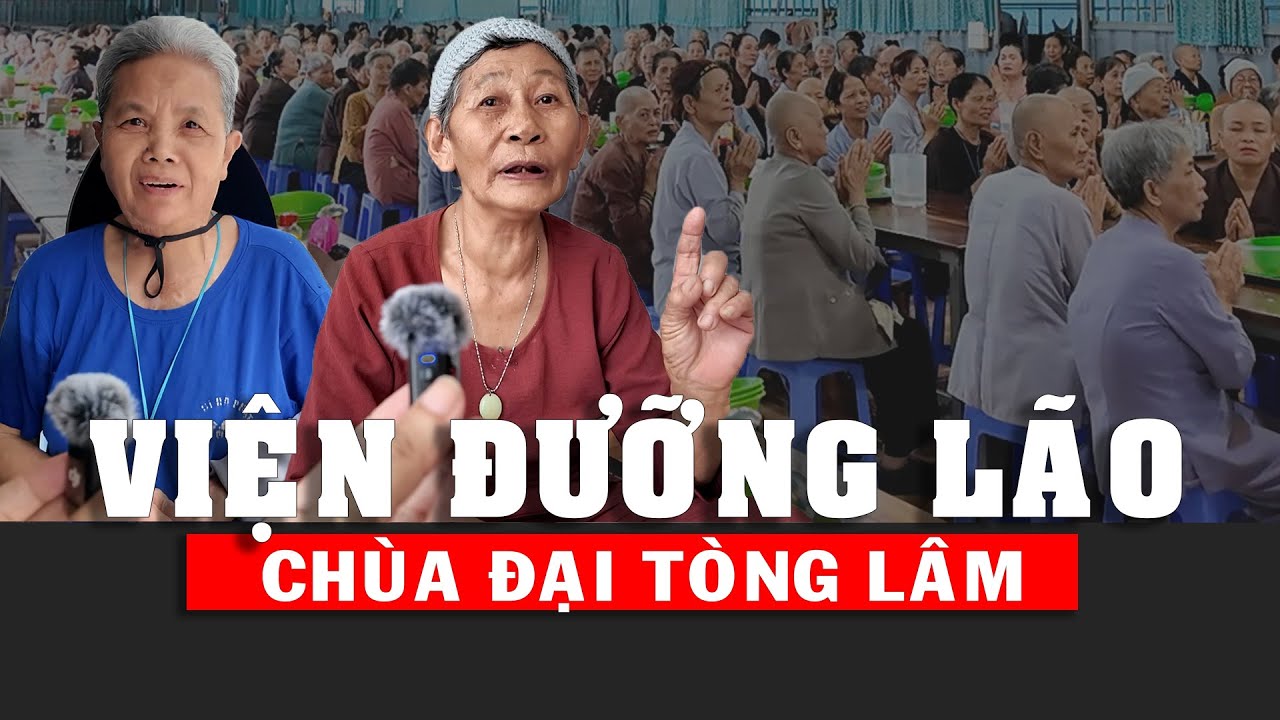 Chùa Đại Tòng Lâm''VIỆN DƯỠNG LÃO''  Nuôi 600 Cụ Già Phú Mỹ Bà Rịa Vũng Tàu Video Mới Nhất 2025