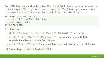 Inserting New JSON Objects with UUID Using bash and jq