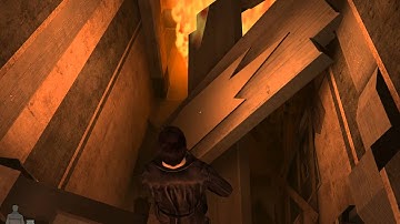 Max Payne 2 Escape from Exploding Building! + Exploding Barrels in 60 fps