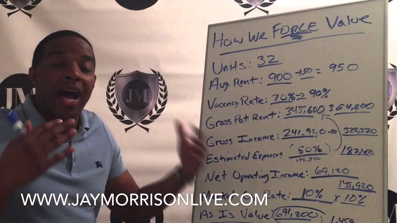 How to create 768,000 in value in an Apartment Building by Jay "Mr