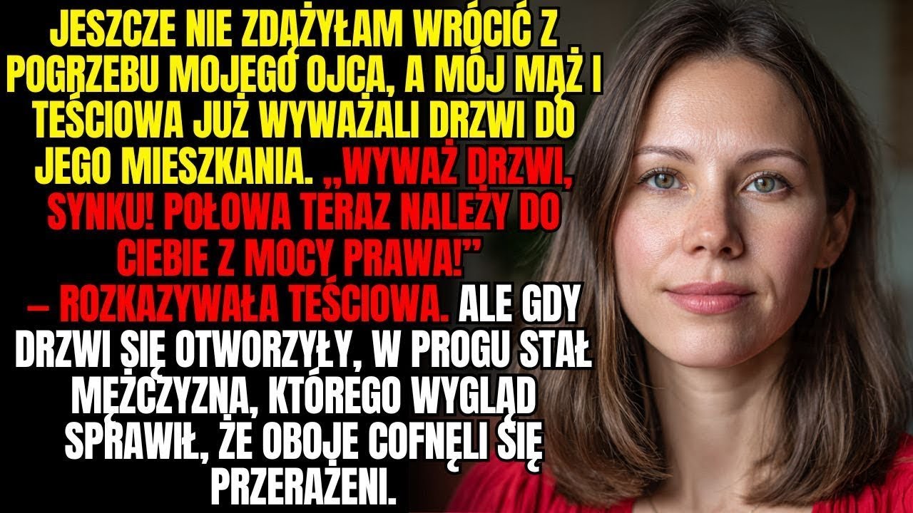 „Synu, wyważ drzwi! Ten dom jest teraz nasz!” — po śmierci mojego ojca mój mąż i teściowa przyszli…