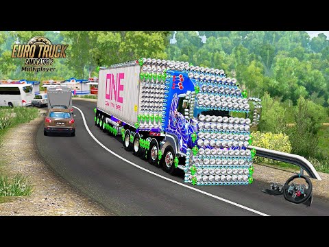 🔴 รถบรรทุกที่เบาที่สุด จนต้องใช้เครื่องกำเนิดไฟฟ้า Euro Truck Simulator 2 195