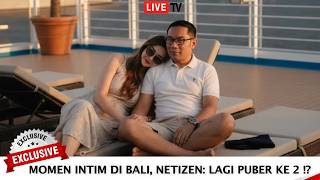 Aura Kasih dan RK Makin Tunjukkan Kemesraan di Bali hari ini ,netizen sebut : puber ke-2