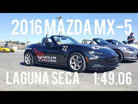 mx-5170fv 2016 Mazda MX-5 Laguna Seca | Hot Lap | Miatas at MRLS 2016