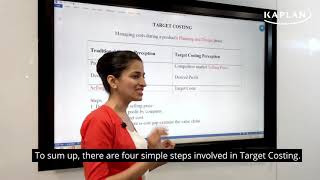 Understanding Target Costing And Its Applications