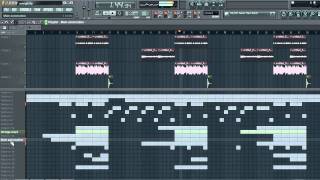 FL Studio Hip-Hop Beat (Rap Instrumental, Rap Beat)