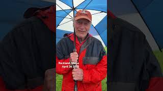 Why Demonstrate in Cold Rain? Answer #22: Brave Maine Souls calling for Change #resistance #maine