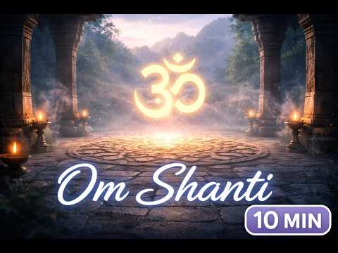 Om Shanti Chant (8 Minutes) | Deep Peace & Inner Calm Meditation - YouTube