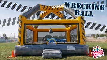 Wrecking Ball | Interactive Inflatable Sports Game | Magic Jump, Inc.