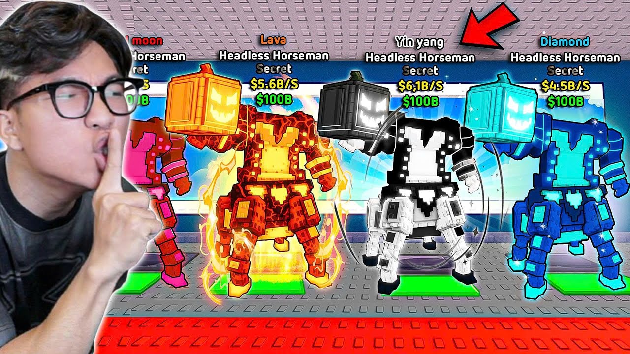BI HUỲNH DÙNG 200K ROBUX CHẾ TẠO HEADLESS HORSEMAN VIP NHẤT STEAL A BRAINROT VÀ CÁI KẾT