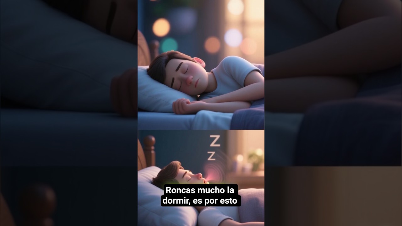 &iquest;RONCAS MUCHO al DORMIR? | Es por esto