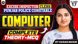 Computer Complete Course 2026 | Class 18 | Theory + MCQs | Constable + PSSSB Clerk/ Excise Inspector
