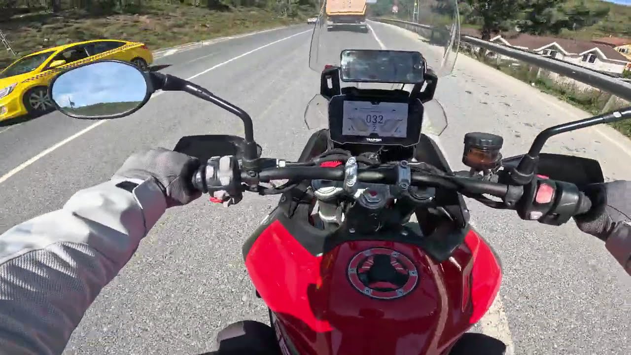 Poyrazköy Şile turu 1/2 Triumph Tiger 900 GT Aragon