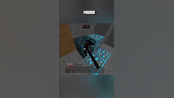 Minecraft Noob vs Pro vs Hacker Mining Diamonds #short #gaming #viral #minecraft