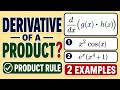 Derivative Product Rule: 2️⃣ Examples, One EASY Pattern
