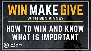 #winning - How to Win and Know What is Important