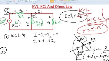Basic Electrical !! KVL KCL And Ohms Law !!