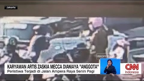 Karyawan Artis Zaskia Mecca Dianiaya "Anggota"
