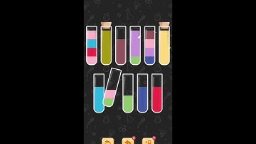 WaterSort Quest level 36 to level 44 solution walk through answers.