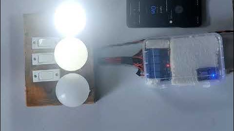 Smart Home Automation using google alexa and manual Switches