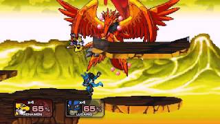 SSF2 MODS: Renamon vs Lucario + A little information