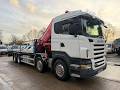 2010 Scania R400 8x2 Crane Truck Fassi F455 Flatbed Plant Transport - ET10 PBX