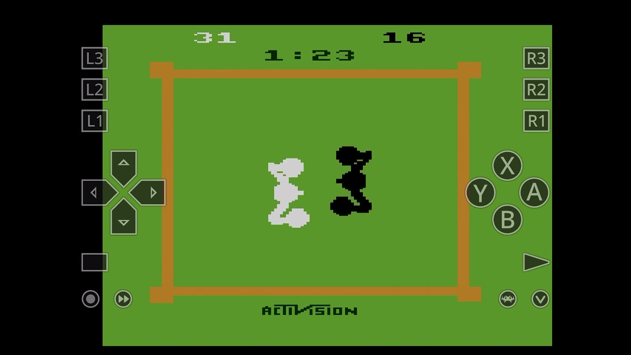 JEU VINTAGE ATARI 2600 VCS Base Attack Cartouche Seule EUR 9,90