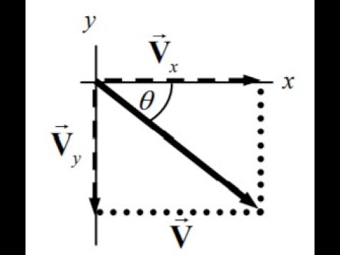 3 3 If Vx 7 80 Units And Vy 6 40 Units Determine The Magnitude And Direction Of V Youtube