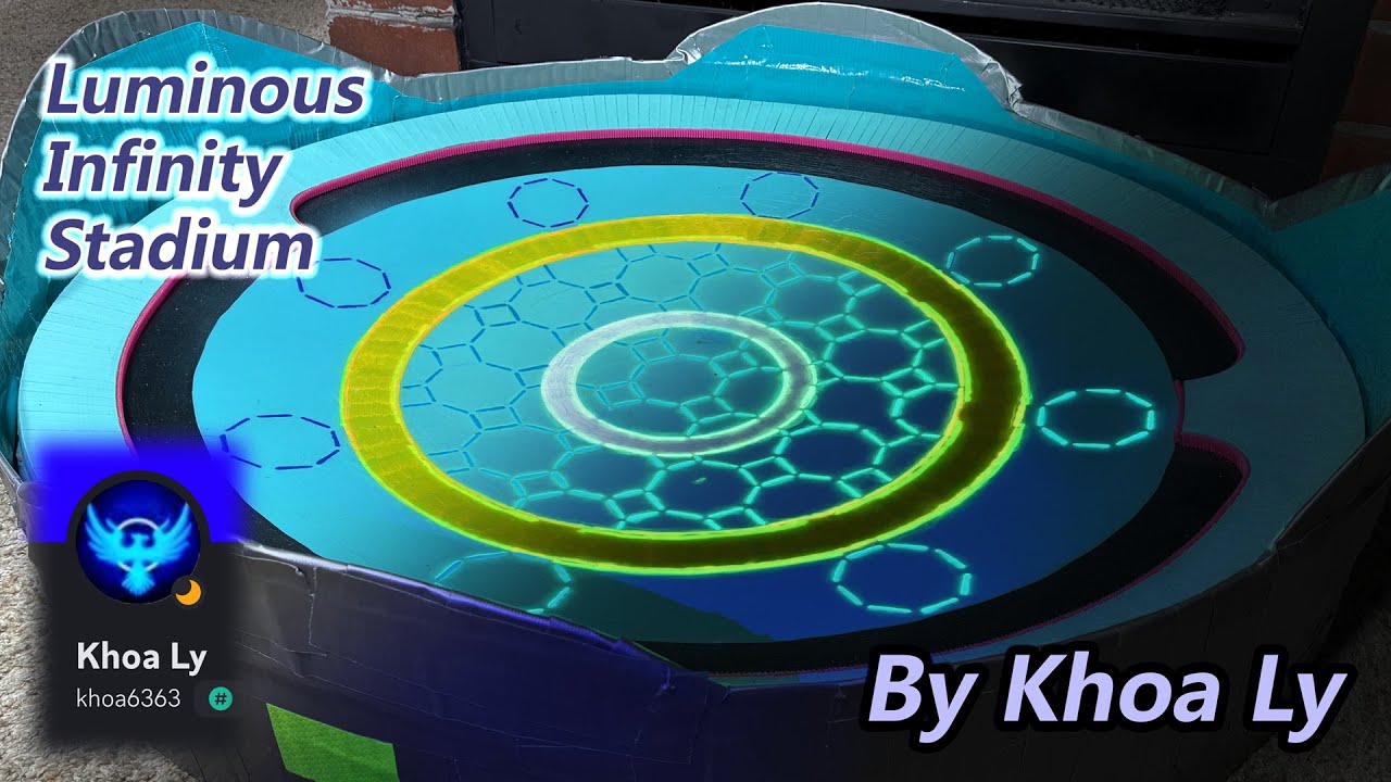 Giant Luminous Infinity Stadium - by Khoa Ly - Beyblade X
