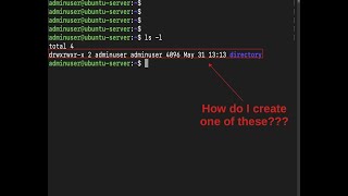 Create a Directory | Linux Files and Directories | One Command