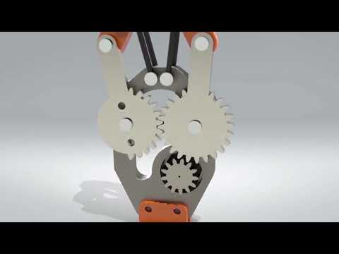 Gripper Animation Exploded view : Solidworks - Solidworks Visualize - Maya - 3Ds Max - After effect