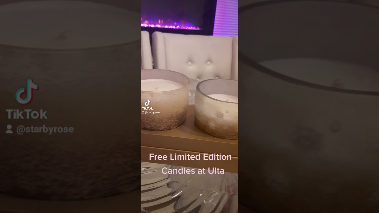 Ulta giving free Set of Limited Edition Candles with purchase of 100