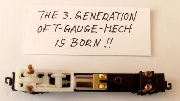 T-Gauge: 3. Mech-Generation With A Worm On The Motor