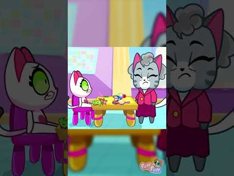 Back to school ABC! Funny alphabet for kids #forkids #purrpurr