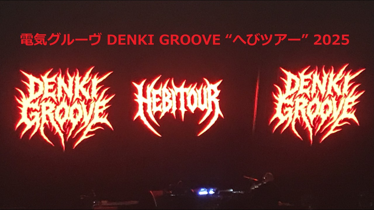 電気グルーヴ DENKI GROOVE “へびツアー” 2025 - YouTube