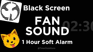 Black Screen 🖥 2 Hour 30 minute Timer 🖥 Fan Sound + 1 Hour Soft Alarm 🖥 Sleep and Relaxation screenshot 2