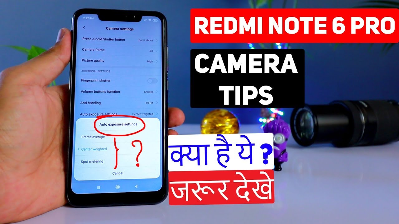 Redmi Note 6 Pro Camera Tips Important in Hindi (हिंदी)